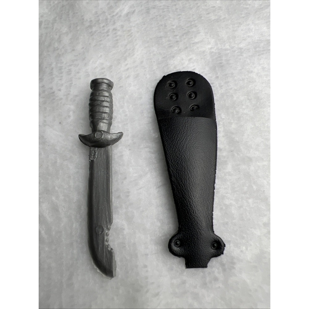 Vintage GI Joe Adventure Team Style Hong Kong Survival Combat Knife & Sheath